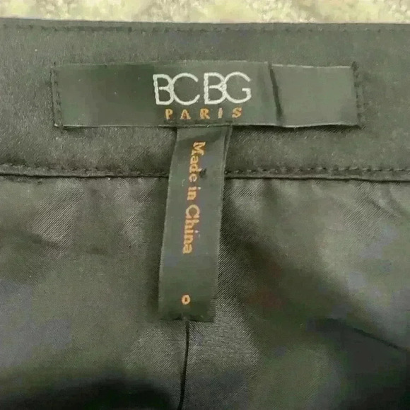 BCBG Paris metallic mini sequin skirt cobalt blue size 0 - Picture 6 of 10